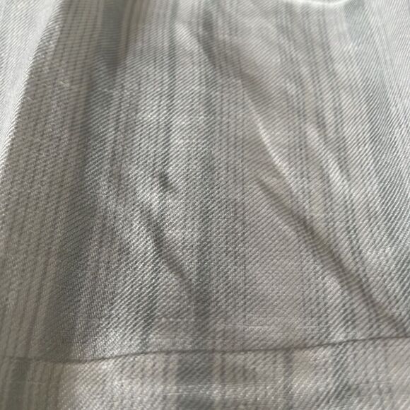 Chaser Ivory Grey Cropped Stripe Wide Leg Jumpsuit Women's Size M NWT - Picture 14 of 16